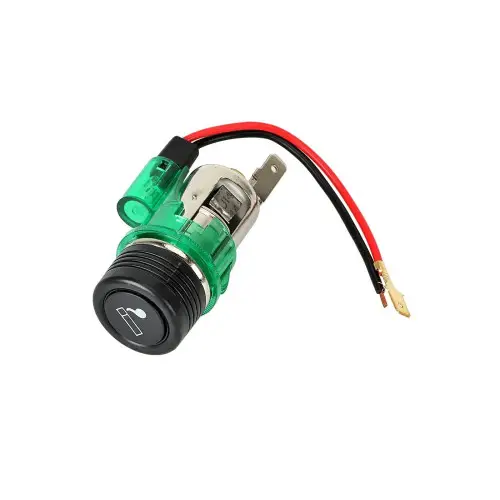 Cel mai vândut Brichetă auto 12V cu iluminare integrată, bec T5 inclus (BA101 / 09649-1)