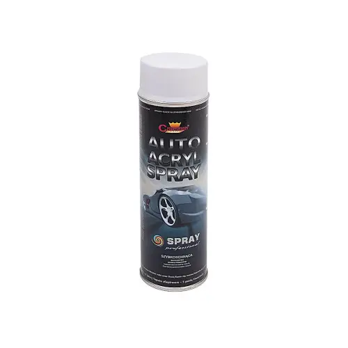 Spray vopsea acrilică alb lucios RAL 9003 Champion Professional, 500 ml Ofertă exclusivă