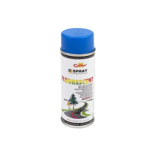 Vezi acum Spray vopsea albastru fluorescent acrilic Champion, profesional, 400 ml