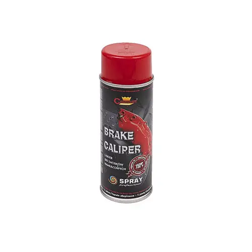Preț promoțional Spray vopsea termică roșie 150°C pentru etriere Champion, profesional 400 ml