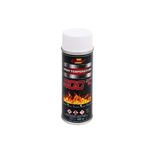 Spray vopsea termorezistentă 800°C alb, profesional, 400 ml (Cod 9003) Super ofertă