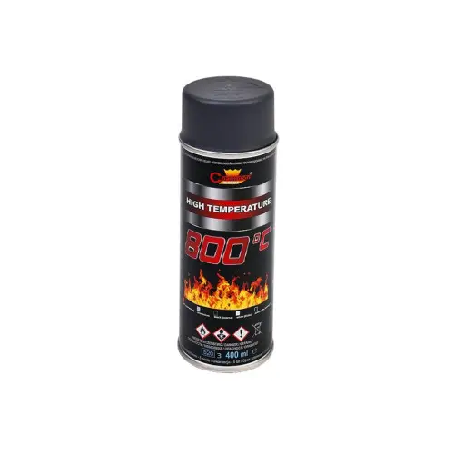Cumpărături sigure Spray vopsea termorezistentă 800°C gri antracit Champion, profesional, 400 ml