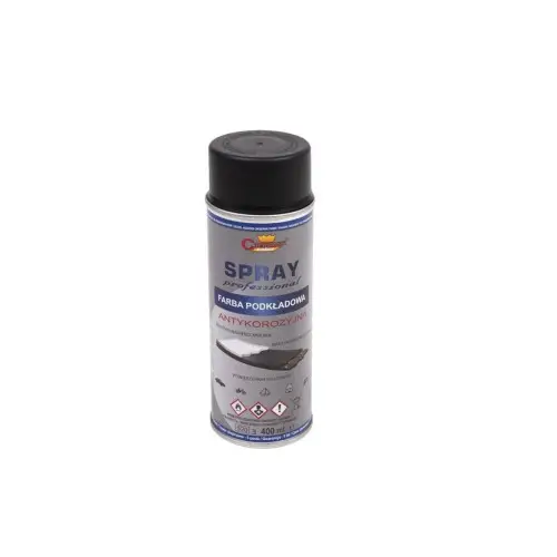 Preț mic Spray primer negru mat RAL 9011 Champion, profesional, 400 ml