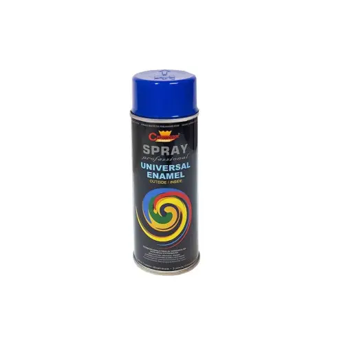 Spray vopsea albastru RAL 5002 Champion, universal, 400 ml pentru interior si exterior Nu rata