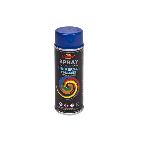 Spray vopsea albastru RAL 5010 Champion, universal, 400 ml pentru metal si plastic Super ofertă