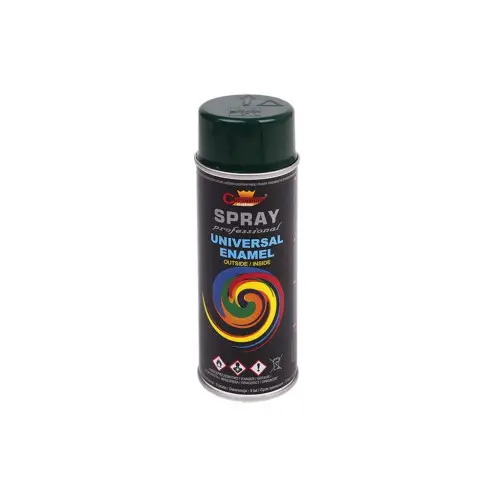 Lichidare de stoc Spray vopsea verde RAL 6009 Champion, universal, 400 ml pentru metal si lemn