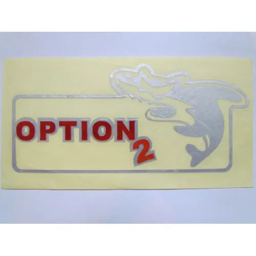 Abțibild autoadeziv OPTION 2 DZ-60W, gri, pentru decor și identificare Popular
