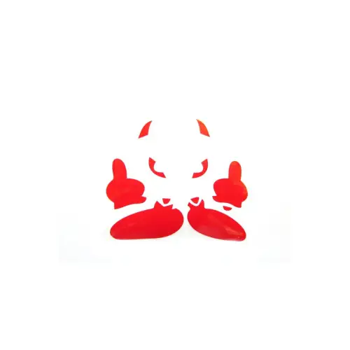 Abtibild auto rosu DZ-38 pentru personalizare sigla si caroserie Cumpără online