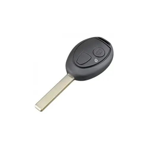 Carcasa cheie telecomanda compatibila Mini/Rover cu lamela metalica, 2 butoane (Cod 1166) Transport gratuit