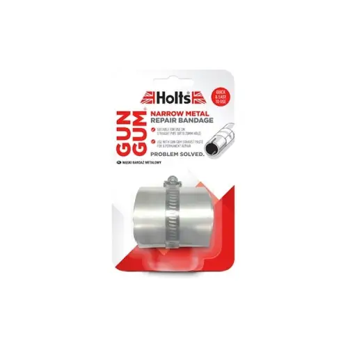 Bandă metalică de reparare țeavă eșapament Holts, 57 mm, montaj rapid Ofertă specială