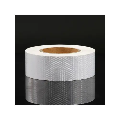 Bandă reflectorizantă albă tip fagure 5 cm x 25 m, pentru marcaje vizibile (CH-022W) Vezi acum