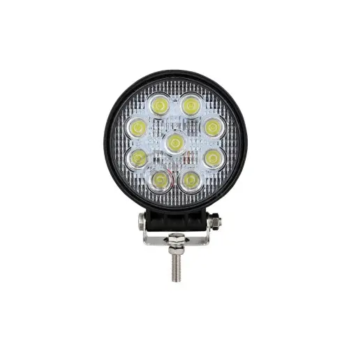 Calitate înaltă Proiector LED auto 27W Spot Beam 30° 12–24V, IP67, suport reglabil (CH07)