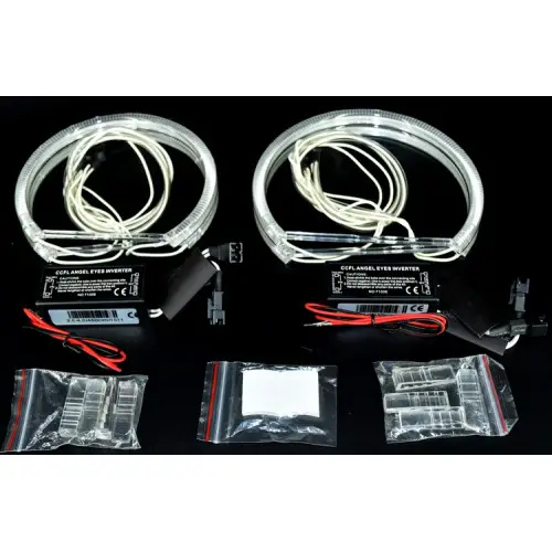 Comandă acum Set Angel Eyes CCFL 6000K pentru BMW Seria 3 E46 (far fără lupă) - 4 inele