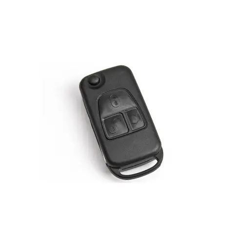 Carcasă cheie/telecomandă compatibilă Mercedes 3 butoane, cu lamelă metalică – Cod 1118 Nu rata