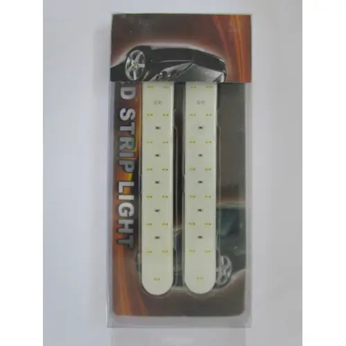 Bandă LED flexibilă LD 002 W, 15,5 cm, 15 LED-uri, auto/decor Calitate înaltă