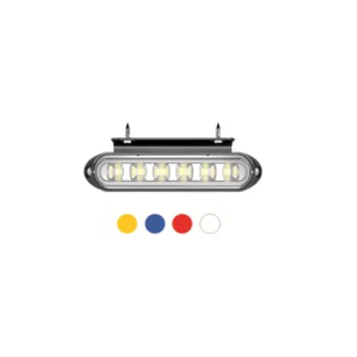 Chilipir Lampă stroboscopică LED 12-24V (9-30V), 6x3W, IP67, WL-3009