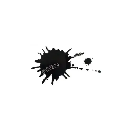 Abtibild auto decorativ tip pată de vopsea, PVC rezistent, DZ-15 Reducere extra