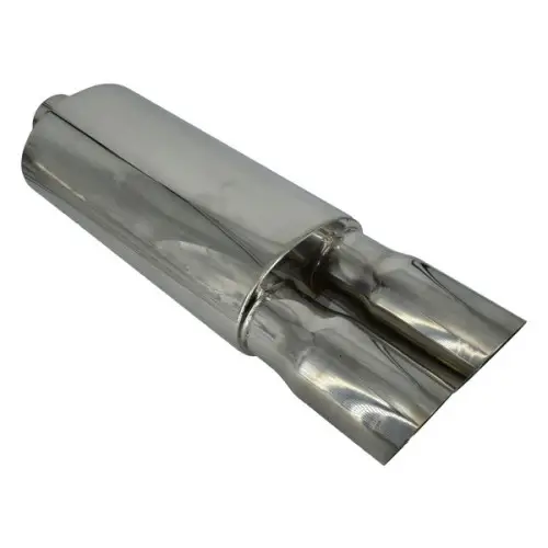 Tobă sport SHUN02 cu silencer, 54 cm, intrare Ø 62 mm, finisaj inox Ofertă limitată
