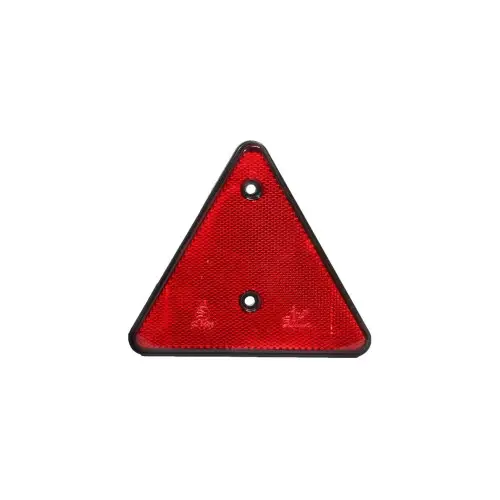 Calitate înaltă Triunghi reflectorizant rosu 15 cm, omologat UE, prindere in 2 puncte TR014