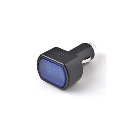 Voltmetru digital pentru brichetă auto cu afișaj LED, monitorizare 12V/24V (Cod 026) Mai ieftin