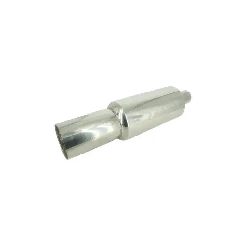 Toba sport universala din inox cu silencer si reglaj sunet, 46 cm, 50/90 mm Ieftin