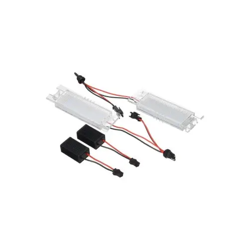 Chilipir Set 2 lămpi LED pentru număr Opel, lumină albă 18 SMD/lampă (Cod 71001)
