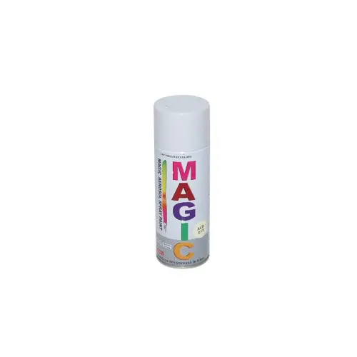 Spray vopsea alb Magic 400 ml (Cod 013) pentru metal, lemn și plastic Livrare expres