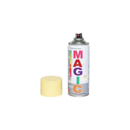 Spray vopsea alb Magic 400 ml – finisaj uniform, uscare rapidă (Cod 10) Ofertă limitată