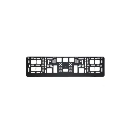 Set 2x suport numar inmatriculare negru, fara inscriptii, universal, cod SPM1 Lichidare de stoc