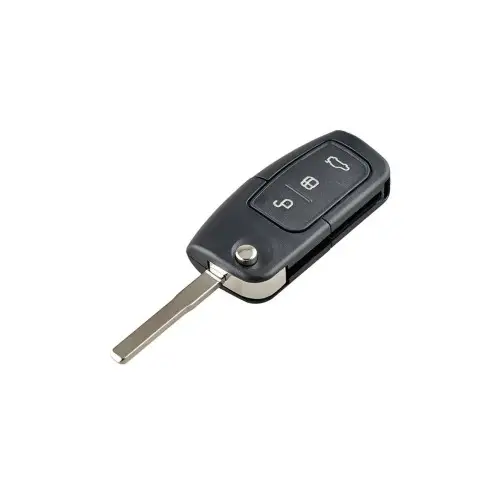 Cumpără acum Carcasa cheie tip briceag compatibila Ford, 3 butoane, cu lamela metalica - Cod 2303
