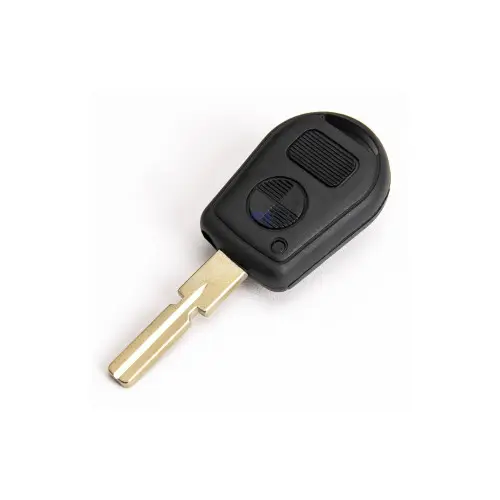 Carcasa cheie telecomanda compatibila BMW cu lamela metalica, 3 butoane (Cod 1035) Disponibil imediat