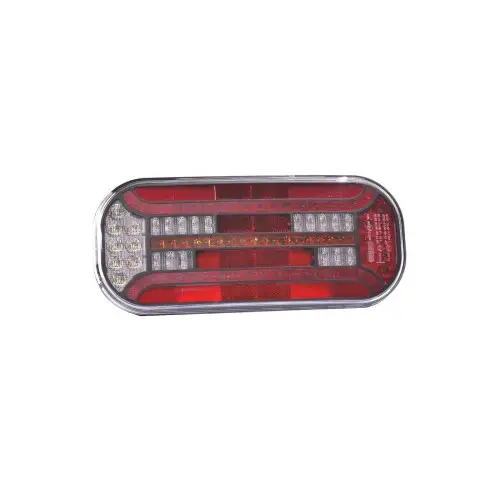 Cel mai vândut Lampă spate LED stânga Fristom FT-600 L 302x130 mm, 6 funcții, ceață, 12–36V