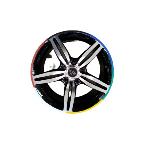 Super ofertă Set abtibilduri decorative pentru jante auto, diverse culori, 22 inch