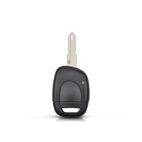 Carcasă cheie telecomandă compatibilă Renault Super Nova/Solenza, 1 buton, cu lamelă (Cod 1142) Reducere specială