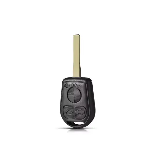 Cel mai bun preț Carcasă cheie telecomandă compatibilă BMW cu lamelă metalică, 3 butoane, cod 5005