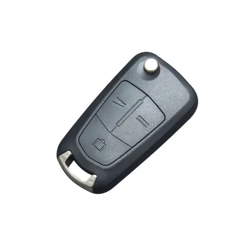 Carcasă cheie telecomandă compatibilă Opel, 3 butoane, cu lamelă metalică – Cod 3030 Lichidare de stoc