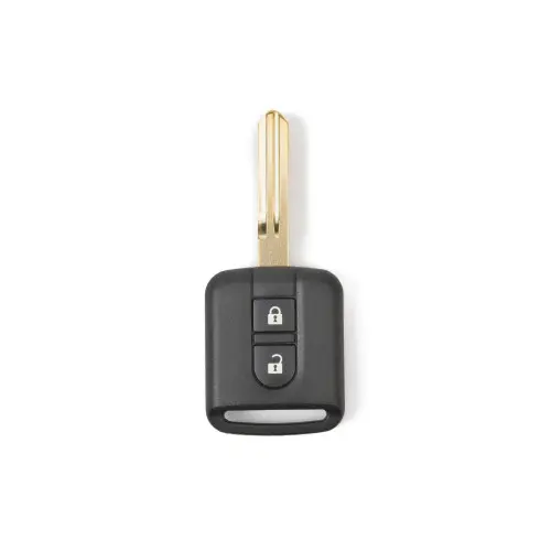 Carcasă cheie telecomandă compatibilă Nissan, 2 butoane, cu lamelă metalică – Cod 8005 Cumpără online