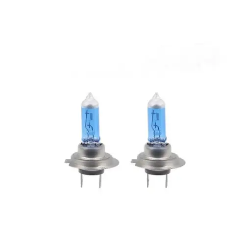 Set 2 becuri auto H7 12V 55W Diamond Vision, lumină alb-albastră Popular