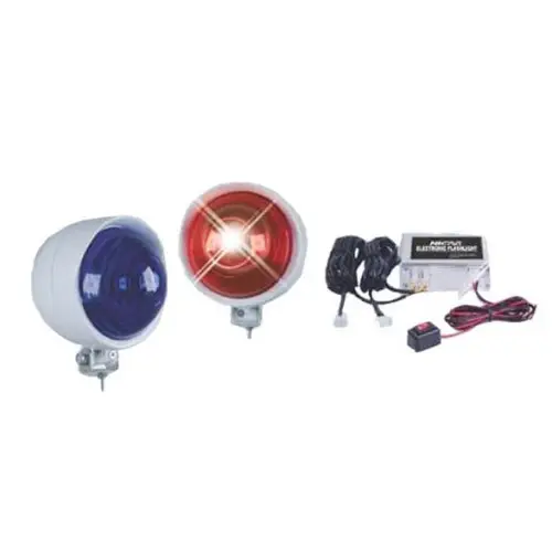 Stroboscoape auto WF27 12V rosu/albastru pentru avertizare vizibila Reduceri