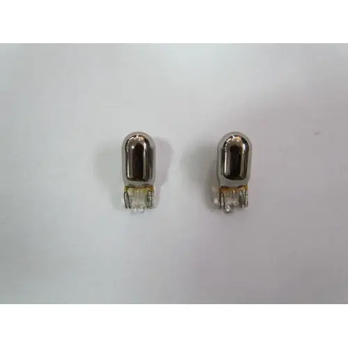 Chilipir Bec poziție Silver Vision Invisible argintiu (crom), lumină galbenă – set 2 bucăți