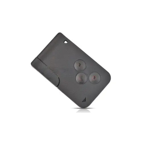Chilipir Carcasă cheie/telecomandă compatibilă Renault, 3 butoane, cu lamelă metalică (Cod 2010)