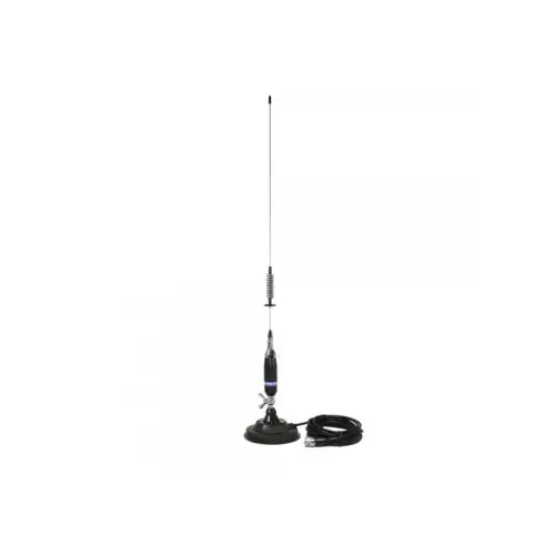 Antena CB PNI S75 cu bază magnetică 125 mm, cablu 4 m și prindere cu fluture Retur ușor