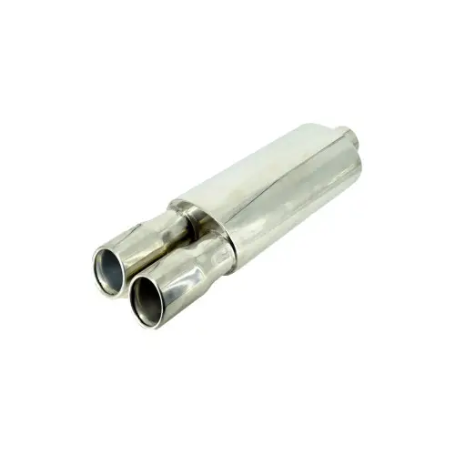 Toba inox universala 63 mm (intrare 6,3 cm), 55 cm, argintiu lucios – OEM 801212-7676X Ofertă