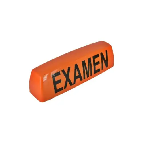 Plată sigură Casetă auto tip EXAMEN pentru școală de șoferi, plastic rezistent UV