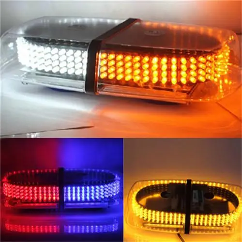 Rampă girofar LED albastru 12/24V cu magnet, 31 cm, ART101A Lichidare de stoc