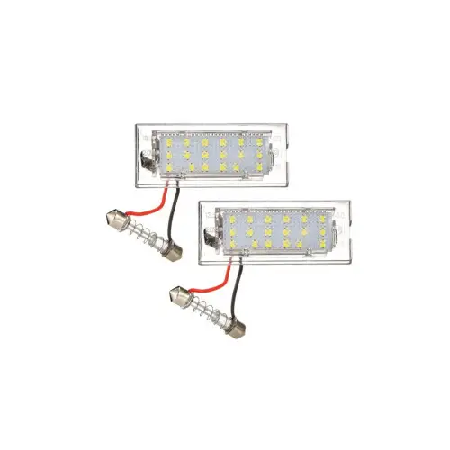 Set lămpi LED iluminare număr BMW E53/E83 6500K, 18 LED, cod 7116 Mai ieftin