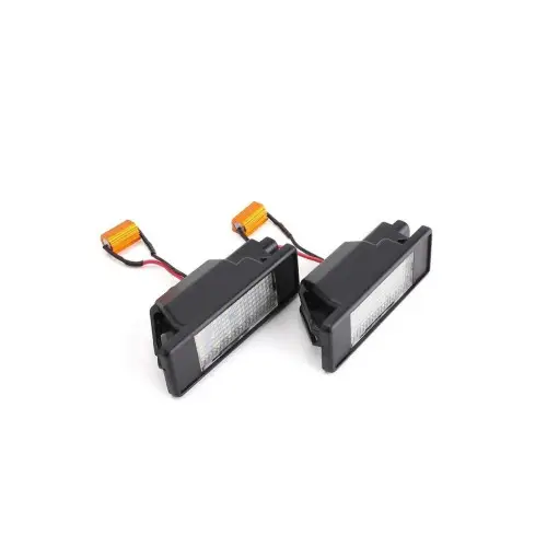 Set lămpi LED pentru iluminare număr Mercedes, 18 LED, 6500K, Cod 7217 Super ofertă