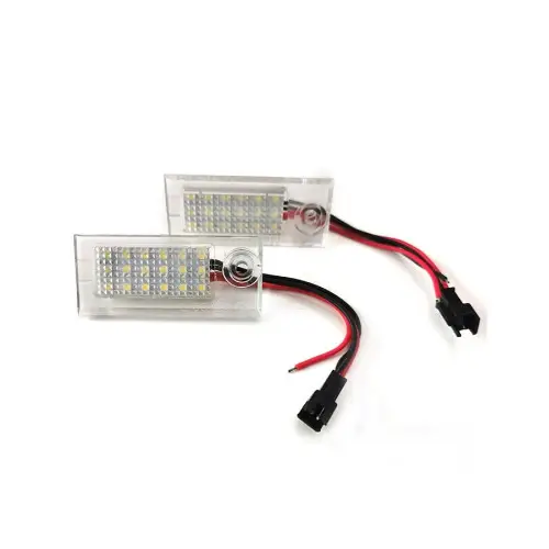 Lichidare de stoc Set lămpi LED pentru iluminare număr Audi A6 C5 (1997–2004), 18 LED, 6500K