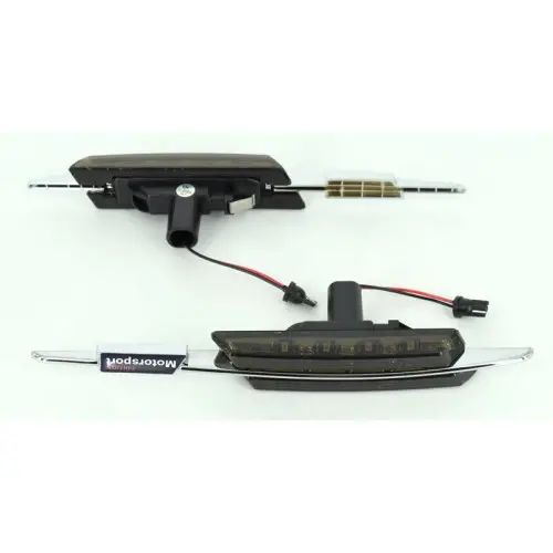 Preț mic Set lămpi laterale LED fumurii CANBUS pentru semnalizare BMW Seria 3 E46 (1998–2001)