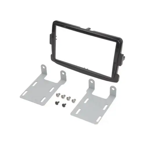 Doar azi Ramă adaptoare 2DIN pentru Dacia, Opel și Renault, negru metalizat RAM-40.432.2